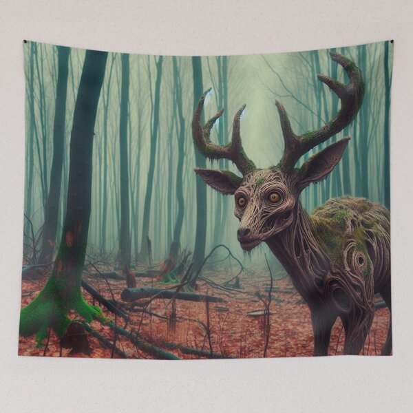 Item preview, Ominous deer designed and sold by TUnivers.