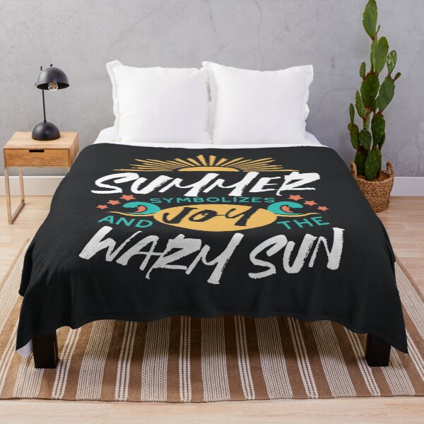 Item preview, Summer Joy - Warm Sun & Happiness Quote designed and sold by FlinArt.