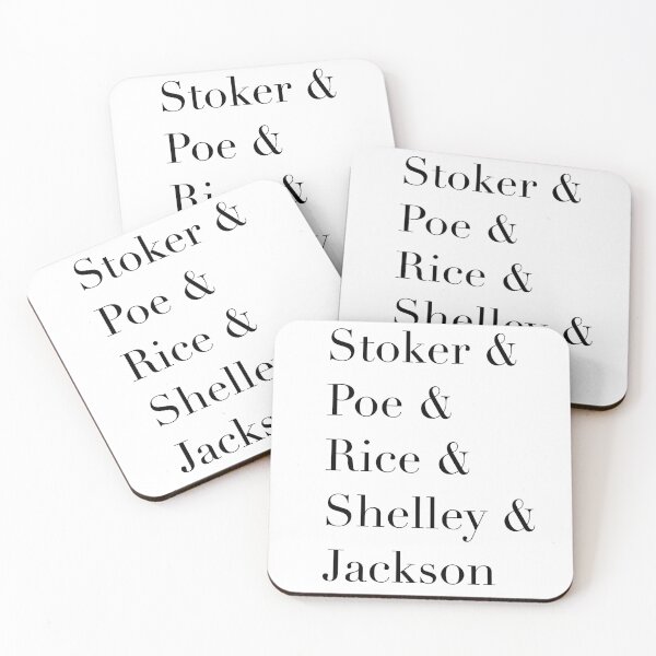 Item preview, Horror Authors - The Classic Greats designed and sold by WooCatSuko.