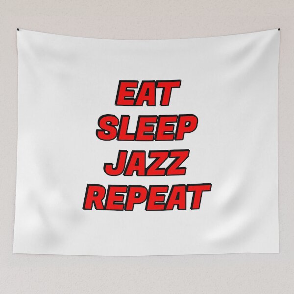 Item preview, Eat Sleep Jazz Repeat  designed and sold by Inspirationmotivation.