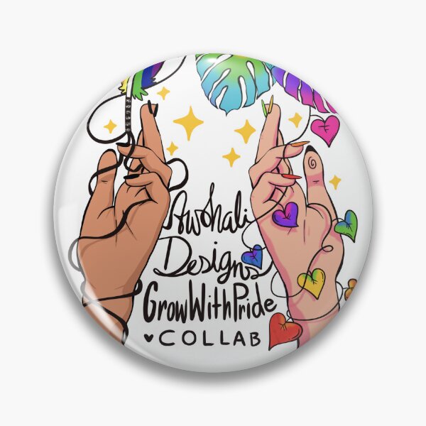 Aperçu de l'œuvre Conception de collaboration Awohali Designs créée et vendue par GrowWithPride.