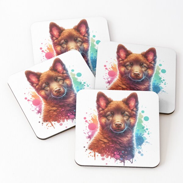 Item preview, Watercolor Brown Mudi Dog designed and sold by TheAnimalZ00.