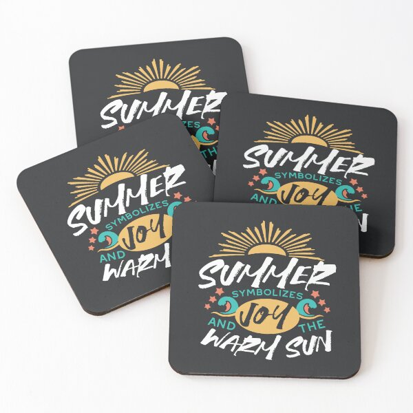 Item preview, Summer Joy - Warm Sun & Happiness Quote designed and sold by FlinArt.