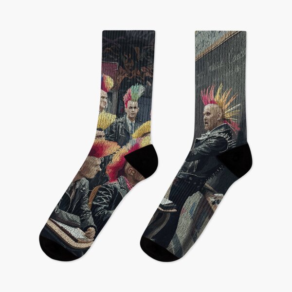 Item preview, Anarchist Punks in the classroom . Underground distressed art. designed and sold by paulo silveira.