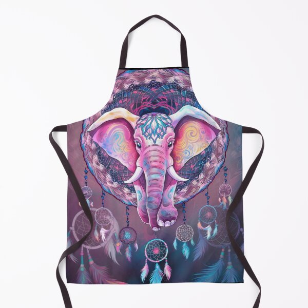 Item preview, Elephant Portrait. elephant mandala, abstract elephant, elephant silhouette, dreamcatcher designed and sold by ElephantVibes.