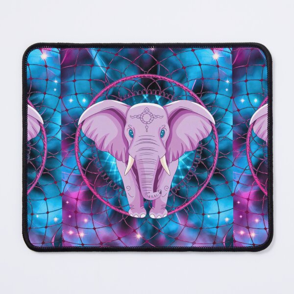 Item preview, Elephant Portrait. elephant mandala, abstract elephant, elephant silhouette, dreamcatcher designed and sold by ElephantVibes.