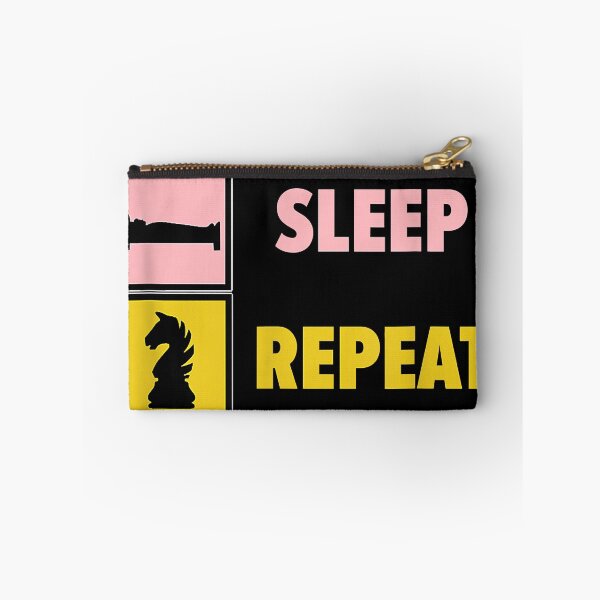 Item preview, Eat Sleep Chess Repeat Checkmate Saying  designed and sold by SelmerJones.