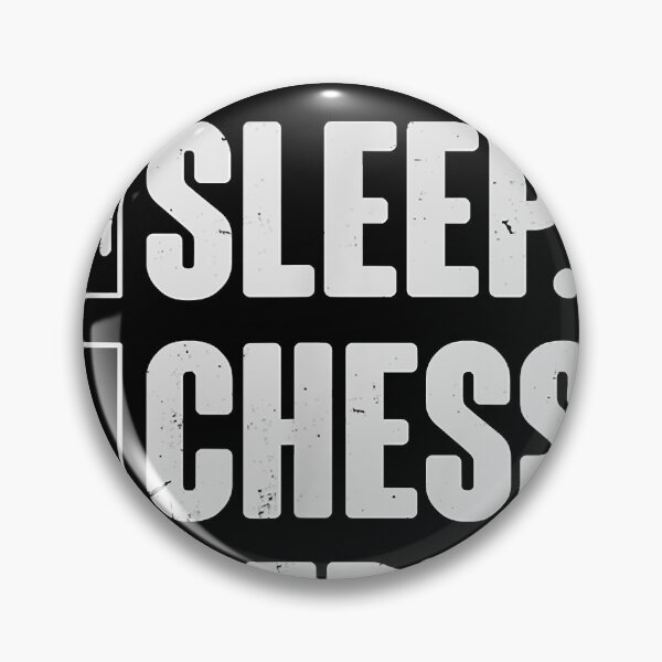 Artikelvorschau, Eat Sleep Chess Repeat Lustiges Schachspieler Geschenk entworfen und verkauft von SelmerJones.