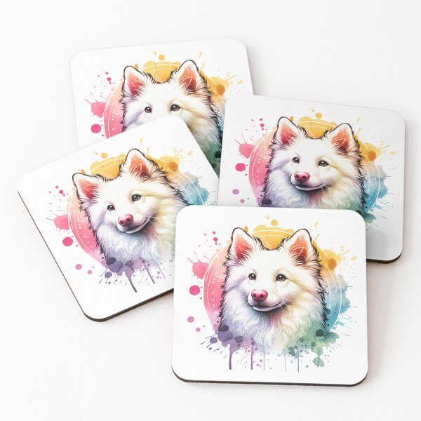 Item preview, Watercolor White Mudi designed and sold by TheAnimalZ00.
