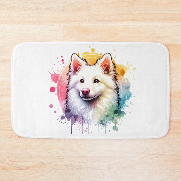 Item preview, Watercolor White Mudi designed and sold by TheAnimalZ00.