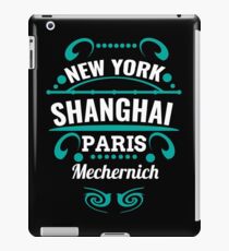Mechernich - Our city is not a Weltmertopole but you should. iPad Case/Skin