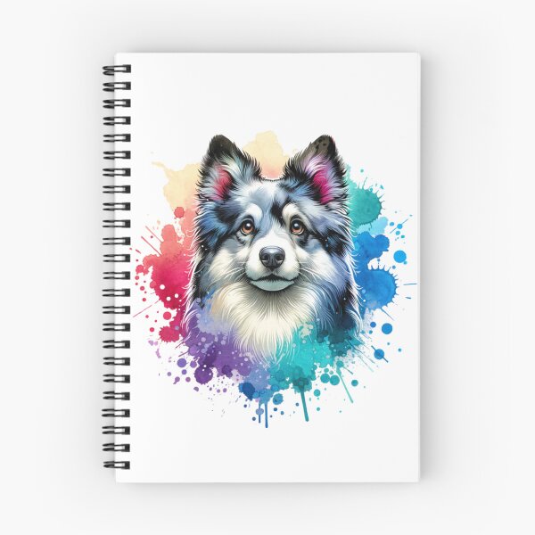 Item preview, Watercolor Ash Merle Mudi Dog designed and sold by TheAnimalZ00.