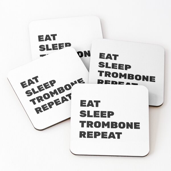 Item preview, Eat Sleep Trombone Repeat designed and sold by Inspirationmotivation.