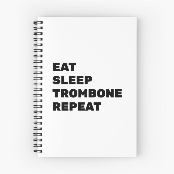 Item preview, Eat Sleep Trombone Repeat designed and sold by Inspirationmotivation.