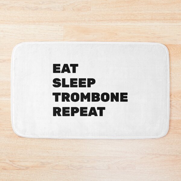 Item preview, Eat Sleep Trombone Repeat designed and sold by Inspirationmotivation.