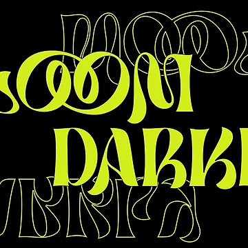 Artwork thumbnail, Bloom Darkly (Text) by SparklefilthStudios