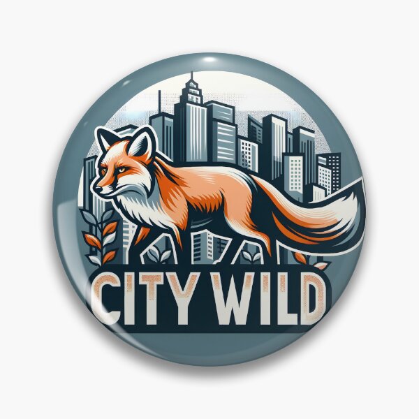Item preview, Urban Fox - City Wild Artwork designed and sold by AdelkoDesigns.