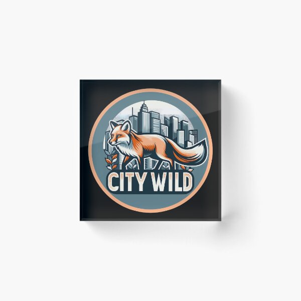 Item preview, Urban Fox - City Wild Artwork designed and sold by AmvaDesigns.