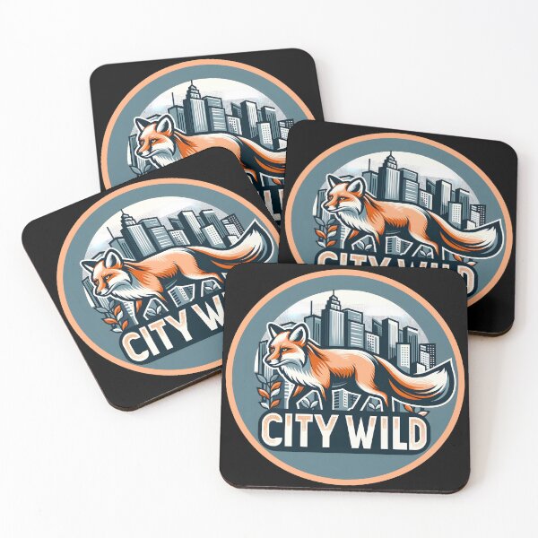 Item preview, Urban Fox - City Wild Artwork designed and sold by AmvaDesigns.