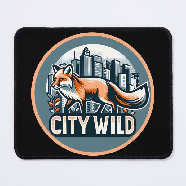Item preview, Urban Fox - City Wild Artwork designed and sold by AmvaDesigns.