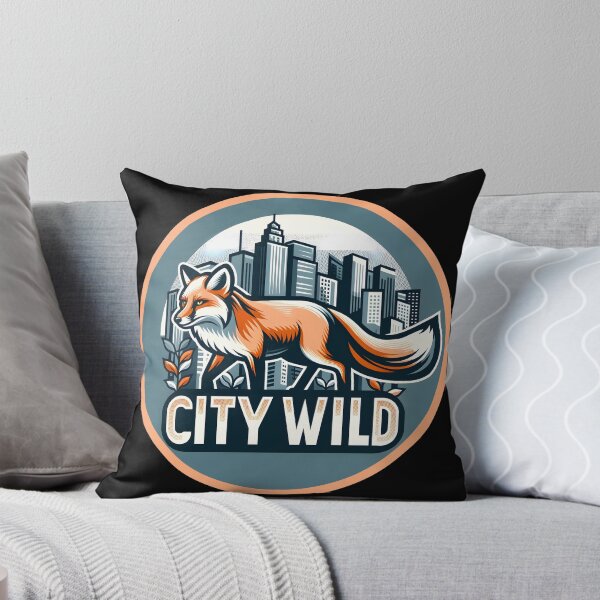 Item preview, Urban Fox - City Wild Artwork designed and sold by AdelkoDesigns.