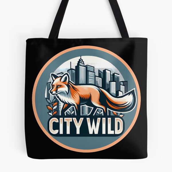 Item preview, Urban Fox - City Wild Artwork designed and sold by AmvaDesigns.