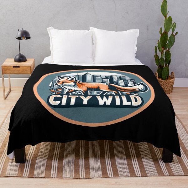 Item preview, Urban Fox - City Wild Artwork designed and sold by AmvaDesigns.