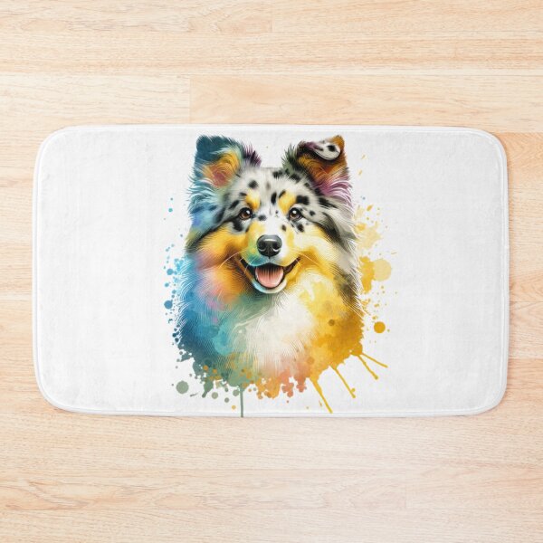 Item preview, Watercolor Merle Mudi Dog designed and sold by TheAnimalZ00.