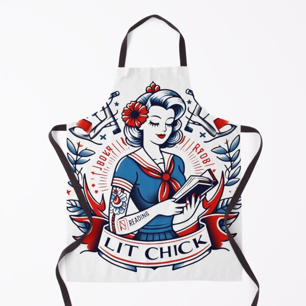 Item preview, Inked Literary Bookish Tattoo Lady | Book Lover Art. designed and sold by litchick1977.
