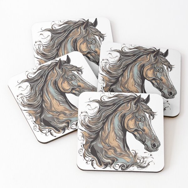 Item preview, Equestrian Elegance: Antique Horse Art by TRYKID designed and sold by TRYKID.