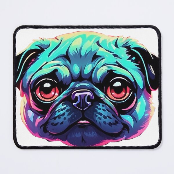 Item preview, Pug face designed and sold by LevCreates.