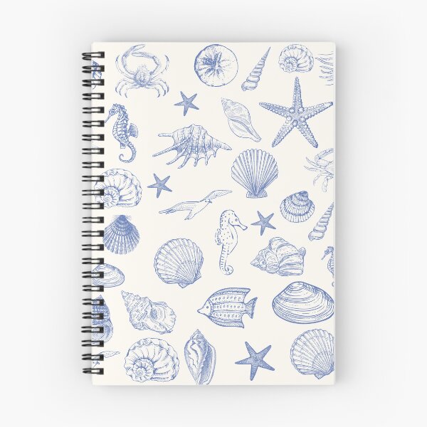 Item preview, Nautical Blue Outline Collage Design designed and sold by HeyDaisyShop.