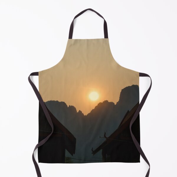 Item preview, Golden light on the peaks: sunset in Vang Vieng designed and sold by franck380.