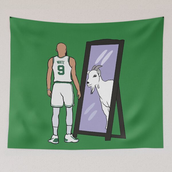 Item preview, Derrick White Mirror GOAT designed and sold by RatTrapTees.