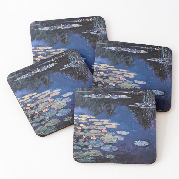 Item preview, Moonlit Water Lilies designed and sold by Felipe Hora.
