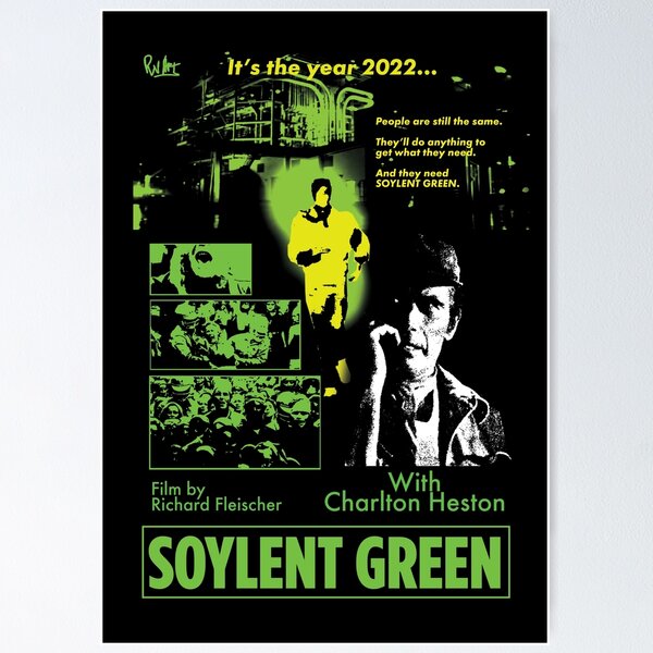 Artikel-Vorschau von Soylent Green Filmplakat, designt und verkauft von plvart.