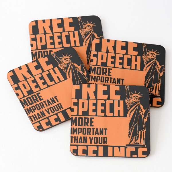 Item preview, Free Speech More Important Than Your Feelings Gift designed and sold by VeronicSwift.