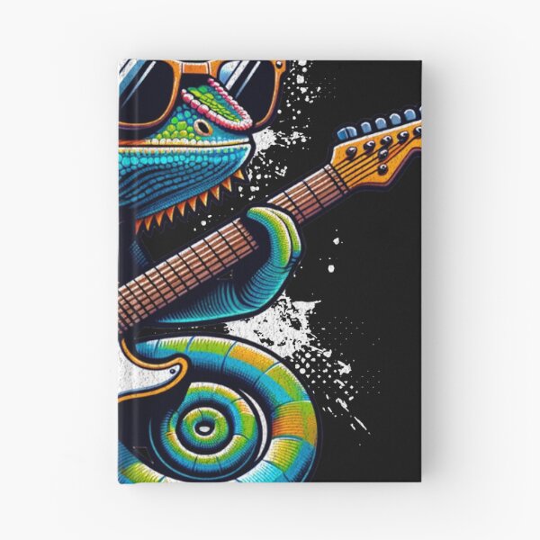 Item preview, Chameleon Playing Electric Guitar designed and sold by Popworks.