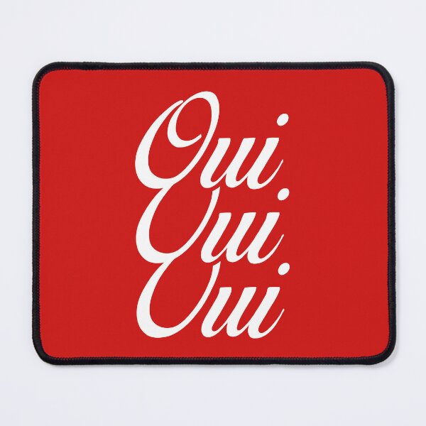 Item preview, Oui Oui Oui T-Shirt | French T-Shirt | Paris Shirt designed and sold by Karma Design.