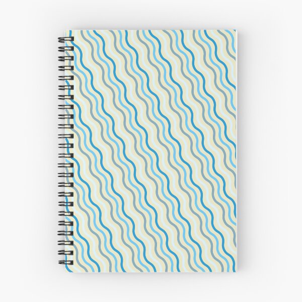 Item preview, Cream Ocean Multicolor Parallel Hypnotic Wave Ordered Composition designed and sold by Alchemy-A-La-G.