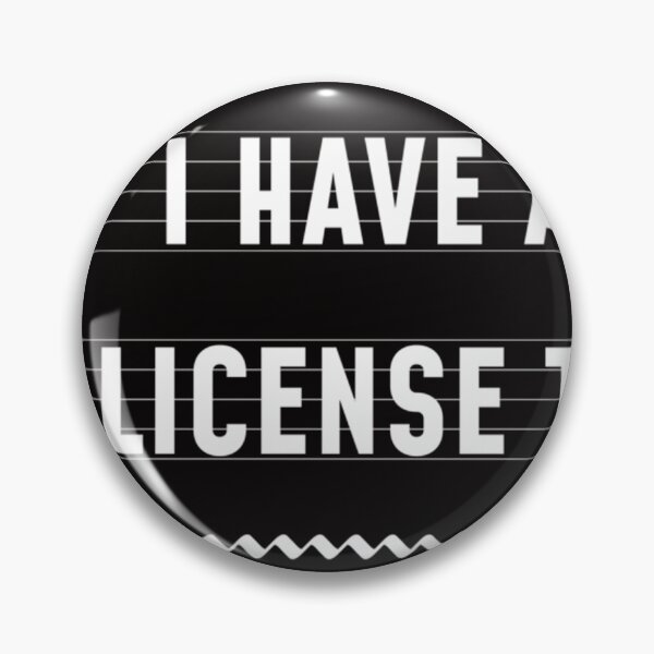 Item preview, Funny I Have A License To Trill Music Product designed and sold by BonitaWaters.