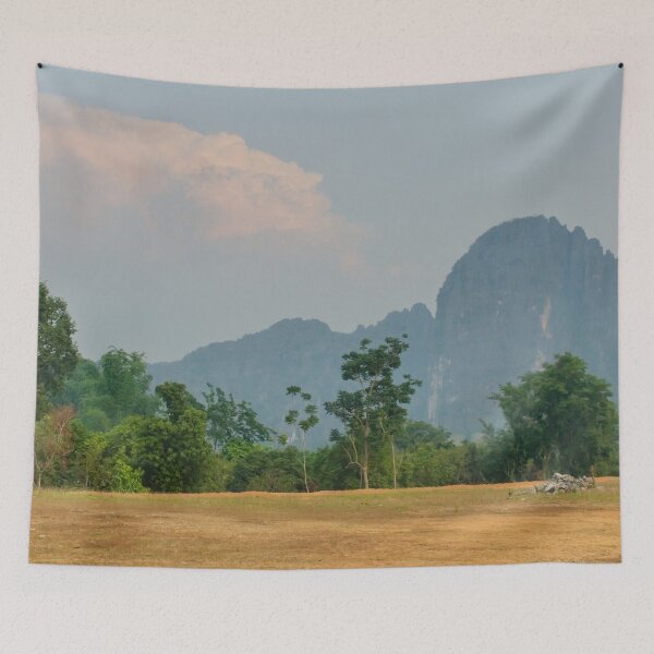 Item preview, The peaks of Vang Vieng: a natural symphony designed and sold by franck380.