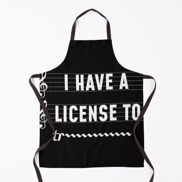 Item preview, Funny I Have A License To Trill Music Product designed and sold by BonitaWaters.