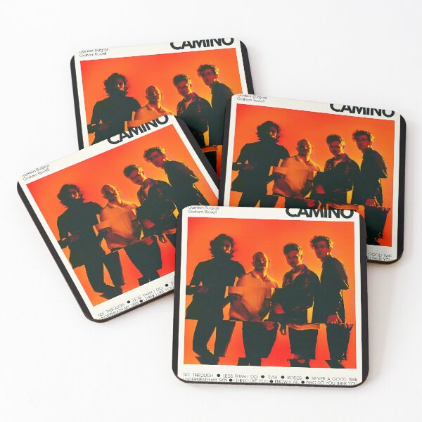Item preview, The Band Camino Mid Century Modern Poster Print designed and sold by BonitaWaters.