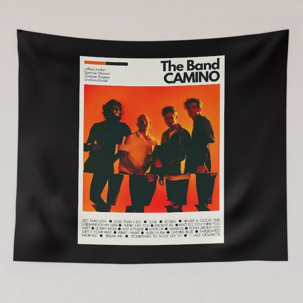 Item preview, The Band Camino Mid Century Modern Poster Print designed and sold by BonitaWaters.