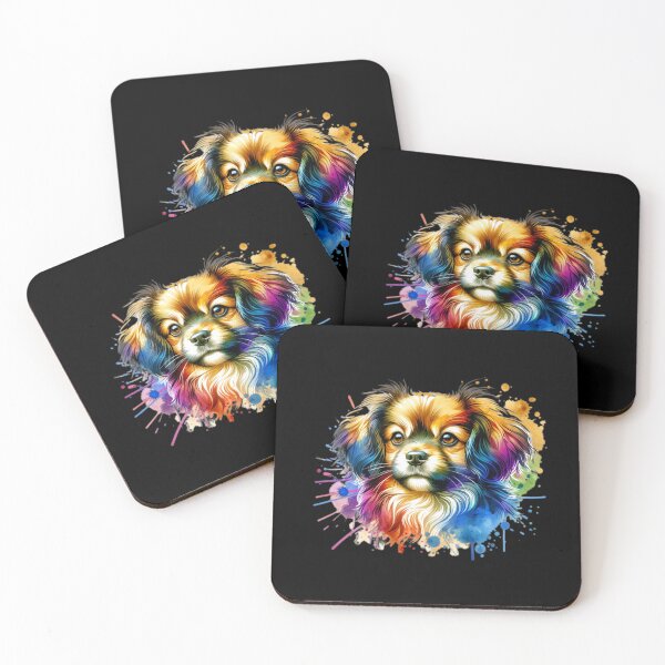 Item preview, Watercolor Tibetan Spaniel designed and sold by TheAnimalZ00.