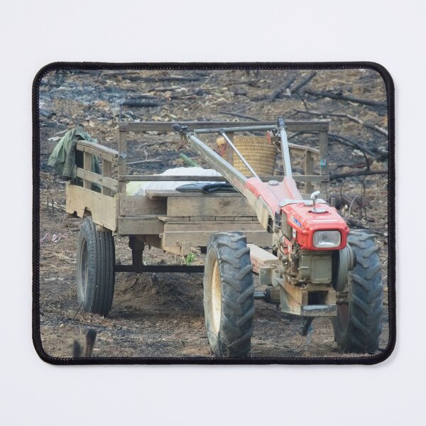 Item preview, Between earth and fire: Vang Vieng's little tractor designed and sold by franck380.