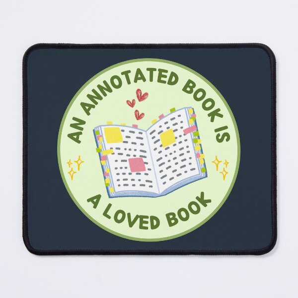 Item preview, An annotated book is a loved book designed and sold by Neadoodles.