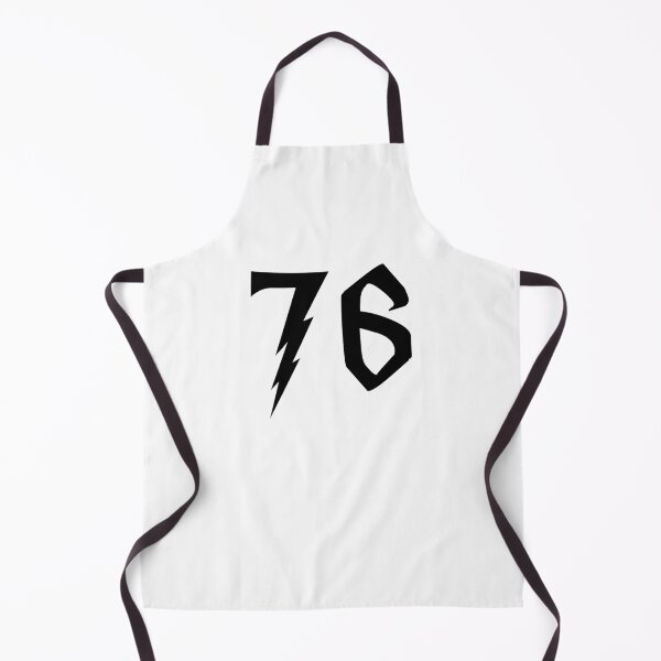 Item preview, 76, seventy six, black, Harry P designed and sold by Numbers-Art.