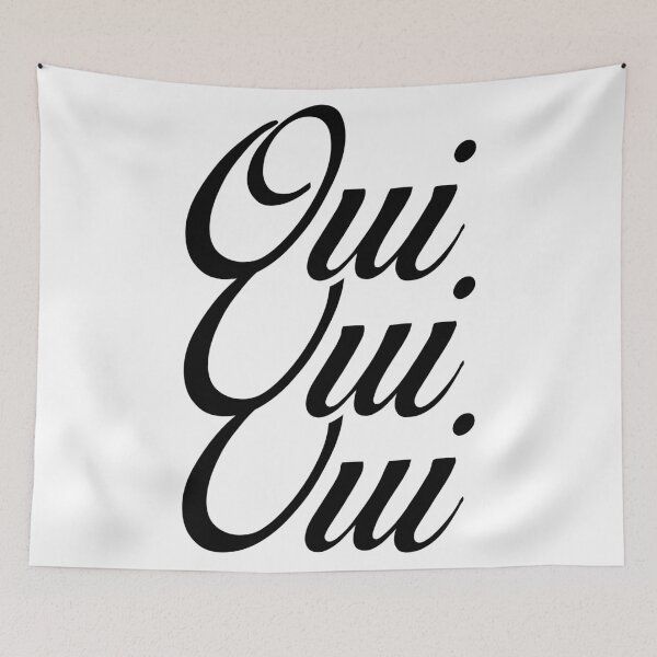 Item preview, Oui Oui Oui T-Shirt | French T-Shirt | Paris | 2 designed and sold by Karma Design.